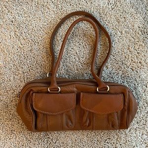 Like new Fossil purse - brown leather